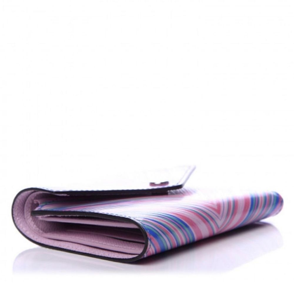 Louis Vuitton Epi Tropical Victorine Wallet Blue Rose NWOT - Picture 5 of 7
